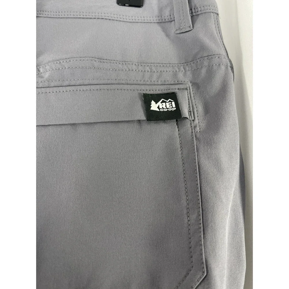 Rei Co-op  Kartoni Women's Roll Up Pants Grey Size 4 Hiking Outdoor SPF